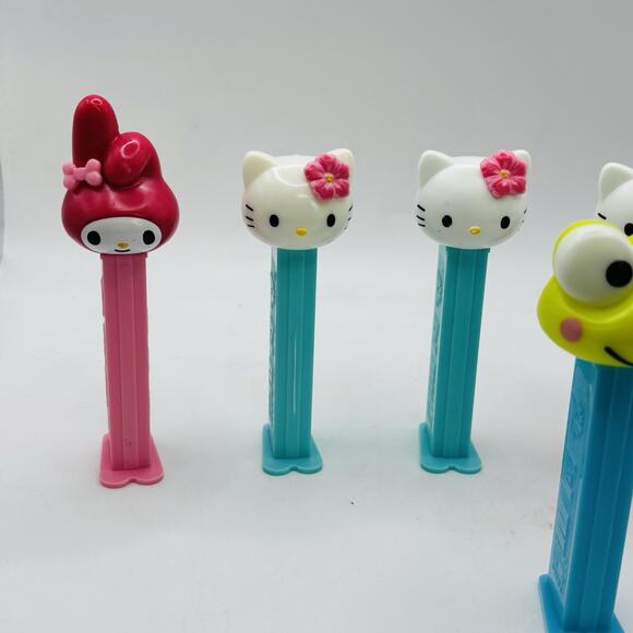 Lot Of 6 Sanrio Hello Kitty Pez Dispensers Cool Lot. Nice Condition. - Picture 2 of 15